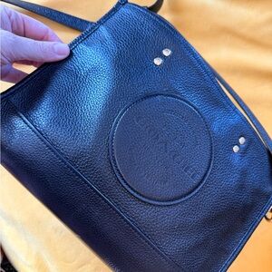 Coach black Leather Crossbody Bag